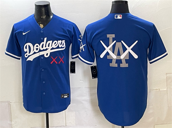 Men's Royal Los Angeles Dodgers Vapor Premier Limited Stitched Baseball Jersey